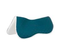 Demi-coussin pour cheval avec dessous en fibre de bambou Acavallo Lycra & Memory Foam Bleu M