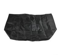 Demi-couvercle moteur 420D Oxford Stof Boots - Protection contre les UV - Étanche - Fermeture à cordon avec sac de rangement - Noir - Taille S à XXL - Pour la pluie, la neige, les voyages - Taille L