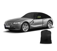 Demi Couverture Bâche Voiture Remplacement pour BMW Z4 E85 2002-2008, Couverture Toit Souple imperméable, Demi Garage avec Sangles Résistant aux UV pour Tous Les Temps