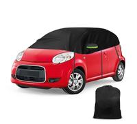 Demi Couverture Bâche Voiture Remplacement pour Citroen C1 2005-2022, Couverture Toit Souple imperméable, Housse de Voiture avec Sangles Résistant aux UV pour Tous Les Temps