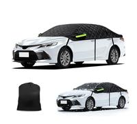 Demi Couverture Bâche Voiture Remplacement pour Citroen Jumper 2004-2025,Garage épaissi pour Tous Les Temps,Anti-grêle et Anti-Neige,avec Oreillettes à Bandes Réfléchissantes-Noir