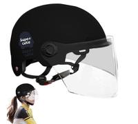 Demi-Couvre-Chef de Moto,Demi-Couvre-Chef,Demi-tête Portable pour Motos | Couvre-Chef Vintage à Visage Ouvert, Fournitures de Moto électrique pour Cruiser, Scooter