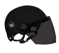 Demi-Couvre-Chef de Moto,Demi-Couvre-Chef | Demi-tête Portable pour Motos | Fournitures de Moto électrique, Chapeaux de Cyclisme Demi-Visage pour Hommes Femmes Fournitures d'équitation pour Adultes