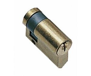 Demi cylindre - 30 x 10 mm - TE 5 - s'entrouvrant - laiton poli TESA Sécurité