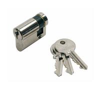 Demi cylindre - 40 x 10 mm - First 5000 - s'entrouvrant - nickelé VACHETTE