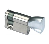 Demi-cylindre à bouton V5 5111 varié -profil européen laiton nickelé