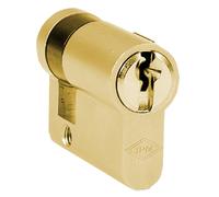 Demi-cylindre C2000 10 X 30 mm laiton poli CISA 0G304-02-0