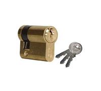 Demi-cylindre City ISEO 30x10mm laiton poli - varié V05 KCF001921 - 520930127V05 Laiton G