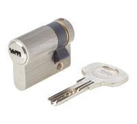 Demi-cylindre - Série 1000+ - 30x10 mm nickelé - 6 goupilles - anti-perçage