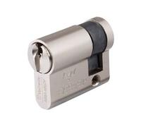 Demi-cylindre varié 5101 V5 - nickelé mat - 30x10 mm - 17111000