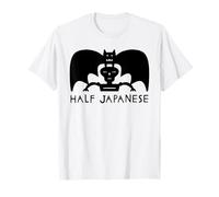 Demi-découpe de papier de monstre japonais par Jad Fair T-Shirt