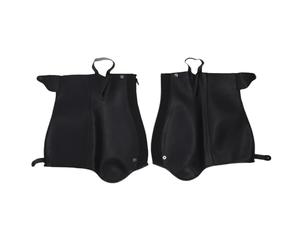 Demi- d'équitation en Microfibre, Confortables et sécurisés, avec Fermeture éclair, pour Adultes, Unisexe, compétition d'entraînement, 2 pièces (Axel)