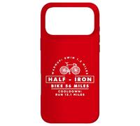 Demi-Distance Triathlon Finisher Swim Bike Run Pride Coque pour iPhone 17 Pro Max