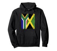 Demi Drapeau Afrique du Sud Jamaïque Sweat à Capuche