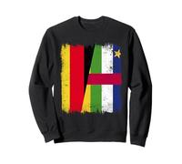 Demi-Drapeau Allemagne République Centrafricaine Racines allemandes Sweatshirt
