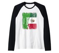 Demi-Drapeau Arabie Saoudite Mexique Patrimoine Mexicain Manche Raglan