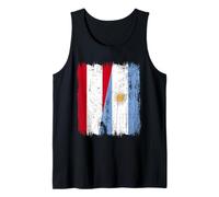 Demi drapeau Autriche Argentine Racines Argentines Débardeur