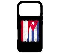 Demi-Drapeau Autriche Cuba Heritage Coque pour iPhone 17 Pro
