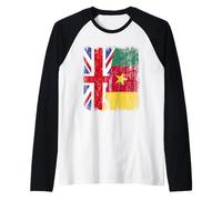 Demi drapeau britannique Cameroun ascendance camerounaise britannique Manche Raglan