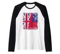 Demi-Drapeau Britannique Samoa Heritage British Samoan Manche Raglan