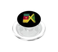 Demi-Drapeau Cameroun Jamaïque PopSockets PopGrip pour MagSafe
