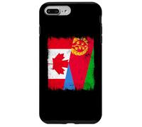 Demi-Drapeau Canada Érythrée Patrimoine Canadien érythréen Coque pour iPhone 7 Plus/8 Plus