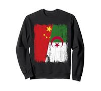 Demi Drapeau Chinois algérien Sweatshirt