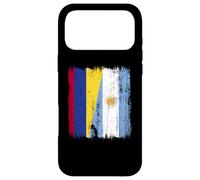 Demi-Drapeau Colombie Argentine Racines argentines colombiennes Coque pour iPhone 17 Pro Max
