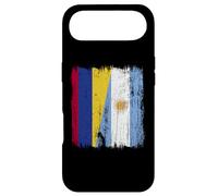 Demi-Drapeau Colombie Argentine Racines argentines colombiennes Coque pour iPhone Air