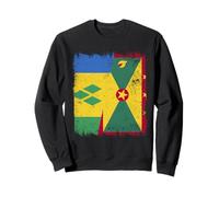 Demi Drapeau de la Grenade Saint-Vincent Sweatshirt