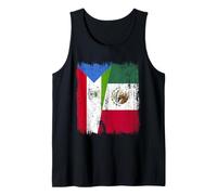 Demi Drapeau de la Guinée équatoriale du Mexique Débardeur