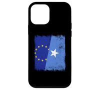 Demi-Drapeau de la Somalie Union européenne Fierté somalienne Coque pour iPhone 12 Mini