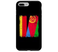 Demi-Drapeau de l'Allemagne Erythrée Patrimoine érythréen Allemand Coque pour iPhone 7 Plus/8 Plus