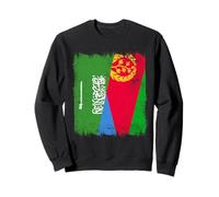 Demi-Drapeau de l'Arabie Saoudite de l'Érythrée Patrimoine saoudien Sweatshirt