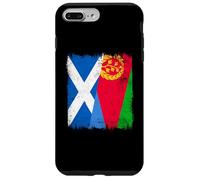 Demi-Drapeau de l'Érythrée écossais Patrimoine érythréen Coque pour iPhone 7 Plus/8 Plus