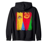 Demi-Drapeau de l'Espagne Érythrée Patrimoine érythréen Espagnol Sweat à Capuche
