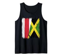 Demi Drapeau de l'opposition de la Jamaïque biélorusse Débardeur