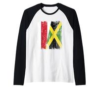 Demi Drapeau de l'opposition de la Jamaïque biélorusse Manche Raglan