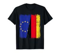 Demi-Drapeau de l'Union européenne et de l'Allemagne T-Shirt