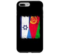 Demi-Drapeau d'Israël Érythrée Patrimoine érythréen Coque pour iPhone 7 Plus/8 Plus