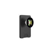 Demi-Drapeau du Burundi Jamaïque Patrimoine jamaïcain burundais PopSockets PopWallet pour MagSafe
