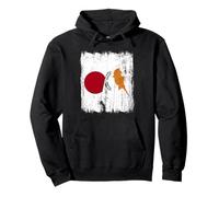 Demi-Drapeau du Japon Chypre - Patrimoine chypriote Japonais Sweat à Capuche
