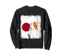Demi-Drapeau du Japon Chypre - Patrimoine chypriote Japonais Sweatshirt