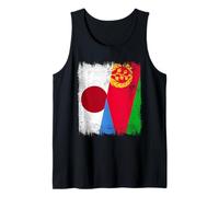 Demi-Drapeau du Japon Érythrée Patrimoine érythréen Japonais Débardeur