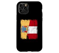 Demi-Drapeau du New Jersey Pérou Patrimoine péruvien Coque pour iPhone 11 Pro