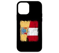 Demi-Drapeau du New Jersey Pérou Patrimoine péruvien Coque pour iPhone 12 Mini