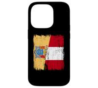 Demi-Drapeau du New Jersey Pérou Patrimoine péruvien Coque pour iPhone 14 Pro