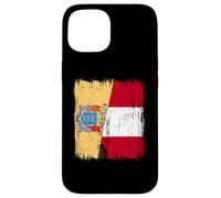 Demi-Drapeau du New Jersey Pérou Patrimoine péruvien Coque pour iPhone 15