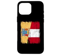 Demi-Drapeau du New Jersey Pérou Patrimoine péruvien Coque pour iPhone 16 Pro Max