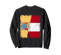 Demi-Drapeau du New Jersey Pérou Patrimoine péruvien Sweatshirt
